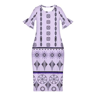 China New Style Breathable Custom Clothing African Dresses Women Dress Long Even Vestido for sale