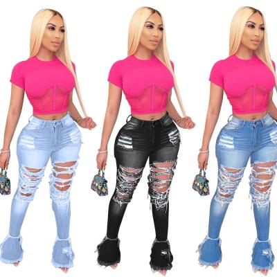 China Plus Size 2020 Summer Lady Zipped Button Tassel Women's Customized Casual Denim Jean Shorts for sale