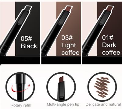 China Popular Mechanical Eyebrow Pencil / Herbal Waterproof Brow Pencil for sale