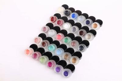 China Glasflaschen-Make-upgel-Zwischenlagen-Bleistift/buntes Gel basierten Eyeliner für Make-up zu verkaufen