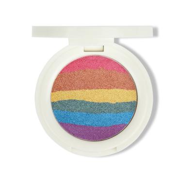 China Sombreador de ojos del maquillaje del ojo de la paleta del sombreador de ojos del pigmento del solo de la paleta de la moda alto color del arco iris en venta