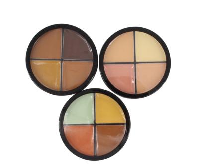 China Accept Private Label 4 Colors Single Palette Waterproof Concealer Face Makeup Concealer for sale