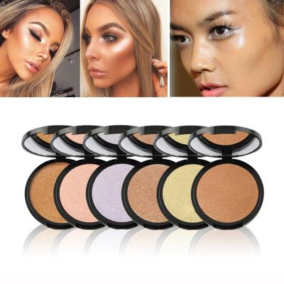 China Private Label Single Highlighter Makeup Dark Skin Highlighter Bronzer Contour for sale