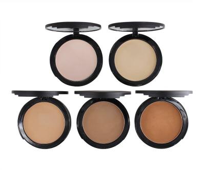 China Fashion Matte Pressed Powder Double Layer Case DIA-74MM H-1.7CM Size for sale