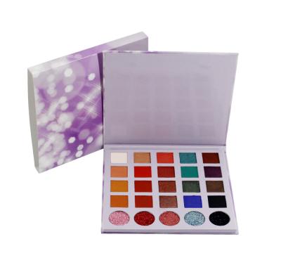 China 25 Colors Matte Mineral Eyeshadow , Waterproof Makeup Eyeshadow Palette For Humilous for sale