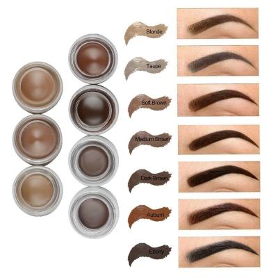 Chine Produit de maquillage de sourcils de logo n'imperméabilise pas l'approbation crème minérale du gel MSDS de sourcil à vendre