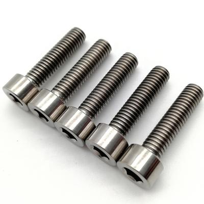 China Industry Customized DIN912 Professional Titanium Hex Socket Bolts for sale