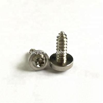 China Industry m6 m8 m10 titanium self tapping screw for sale