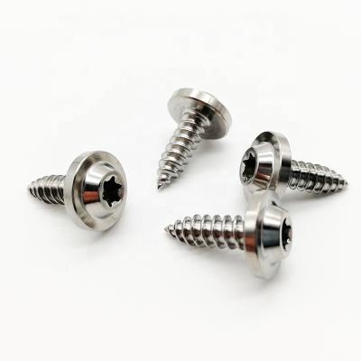 China Pan GR5 Ti6Al4V Titanium Tapping Screw M5 for sale