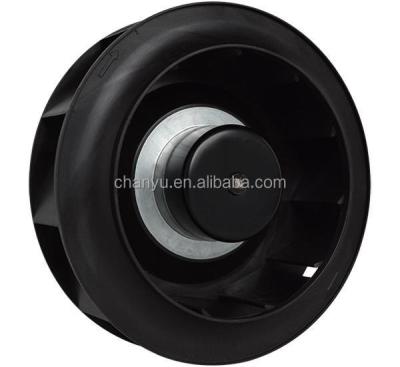 China Plastic 220MM EC AC ENTERED REAR CURVED FAN for sale