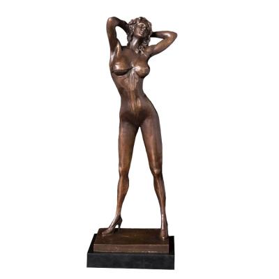 China China Small Size Famous Replica Classic Statues Bronze Nude Female Statues for sale