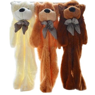 China Free sample plush toy factory direct sale teddy bear skin toy shell with multiple sizes and styles for sale