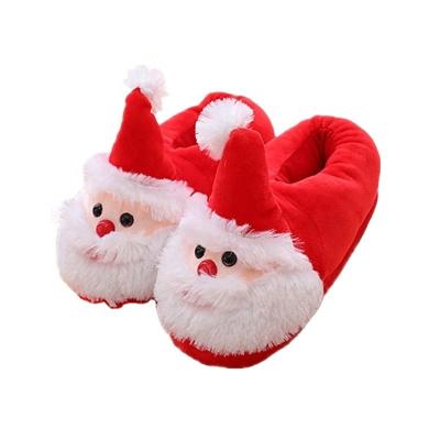 China 2019 Other New Push Slippers Christmas Santa Claus Shoes For Kids for sale