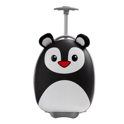 China Custom Logo Design Cute Travel Luggage Suitcase Kids Student Kids Children Luggage Trolley Trolley For School for sale