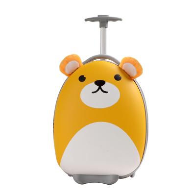 China 2022 Children's Suitcase Cute Kids Cartoon Bags Cute Luggage Hard Shell Luggage Travel Bag For Kids 16 Inch for sale