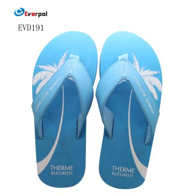 China Simple Custom Branded Cheap Flip Flops Logo CUSHIONING For Men for sale