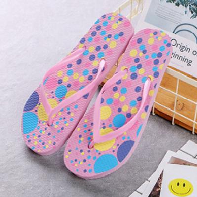 China Customized Waterproof Logo Print Flip Flop Shoes Womes Mens Kids Girls PE PVC Arket Flip Flops Shoes For Women Ladies Flip Flops Slippers for sale