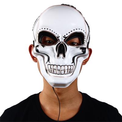 China Wholesale Handmade Overflowing Halloween Mask Manufacturer Patygr Helloween Masquerade LED Cosplay Party Masks for sale