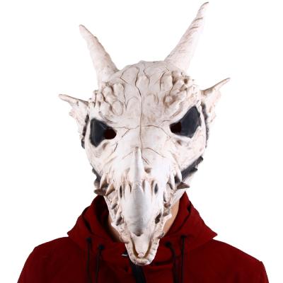 China 100% new brand and high quality Dragon Mask latex mask skull for Halloween costume party decorations, Halloween props, Halloween supplies for sale