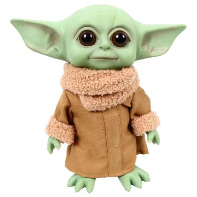 China 100% New Brand and High Quality Dropshipping Baby Yoda Latex Prop - Doll Master Yoda Halloween Props Jedi Knights Kit Handmade Latex for sale