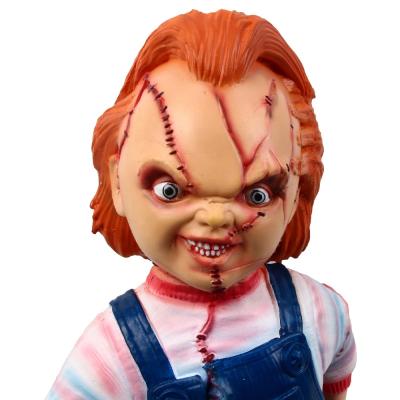 China 100% brand new and high quality life size Chucky Guy Child&'S doll good latex prop Dropshipping child's play boys seen in Bride of Chucky for sale