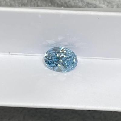 China Blau-synthetisches loses Labor gewachsene Diamanten VS1 der Schmuck-Dekorations-1.66Carat zu verkaufen