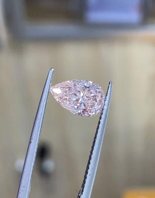 China Diamante rosado intenso dirigido laboratorio de la claridad VS1 Diamond Man Made Pear Fancy en venta