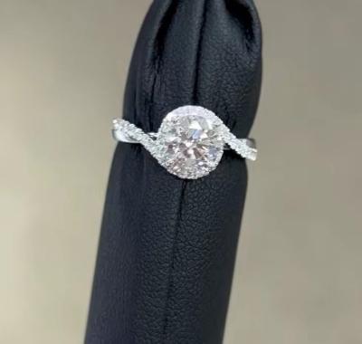 China Lab Made Diamond Jewelry engagement wedding rings Lab Grown Diamonds Jewlery Custom Jewelry Te koop