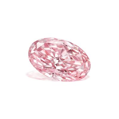 China Sakura Pink Oval Shape Laborgewachsene Diamanten Fancy Pink VVS-VS IGI Zertifizierte CVD HPHT Loose Stones Synthetische Diamanten zu verkaufen