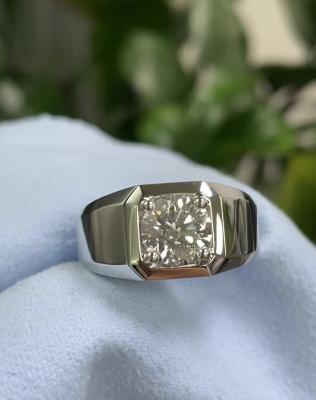 Китай Men's Ring Lab Grown Diamond Rings Engagement Wedding Rings Lab Grown Diamond Jewelry продается