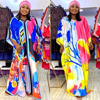 China Breathable women summer plus size casual dress long maxi dresses Africa clothing long dress African skinny woman for sale