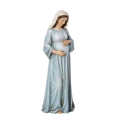 China Custom Resin Mother Mary Figurine Mary Of God Statue Resin Crafts From Europe for sale