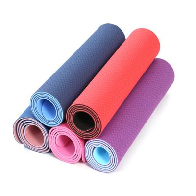 China Eco-Friendly PVC Hot Selling Yoga Tape Pilate Yoga Mats Custom Print Eco-Friendly Yoga Mat for sale