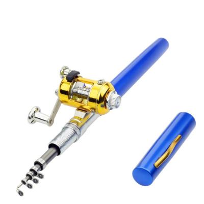 China Portable Pocket Mini Outdoor River Lake Fishing Telescopic Portable Waist Pole for sale