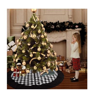 China Durable Hot Sale Amazon Christmas Tree 120cm Skirt Rustic Christmas Tree Decorations for sale