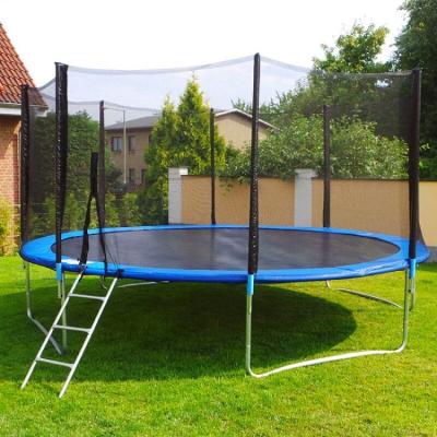 China Safety Kids Indoor Outdoor Anti-fall Protection Nylon Jumping Trampolines With Protective Net for sale