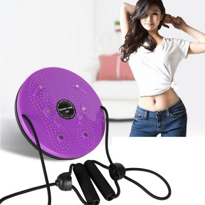 China Magnetic High Tension High Voltage ABS Magnetic Fitness Waist Twisting Disc With Pull Rope for sale