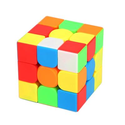 China Funny Educational Plastic Magic Cube Eco-friendly Material Promotional Toy 3D Puzzle For Children for sale