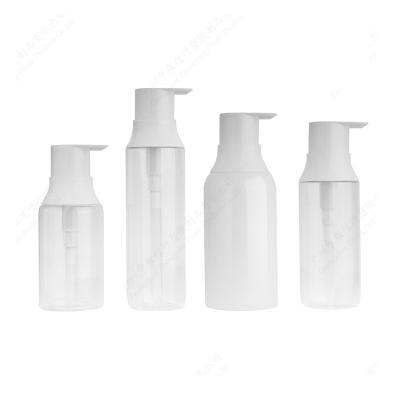 China 2021 Newest BEAUTY PACKAGING PET Plastic Empty Bottle 300ml 400ml 500ml Lotion Pump Bottle for sale