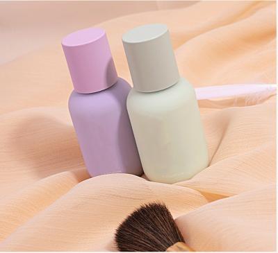 China Pe Plastic Cosmetic Custom Lotion Squeeze Bottles 50ml Cream Bottle For Foundation for sale