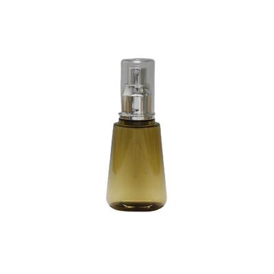 中国 Cosmetic Eco-friendly Facial Serum Bottle 75ml PETG Plastic Hair Oil Container With Pump 販売のため