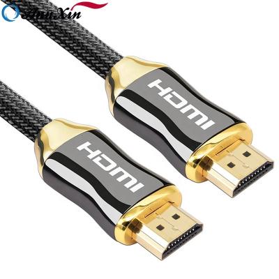 China Factory direct COMPUTER display 4K zinc alloy hdmi HD projector video cable for sale