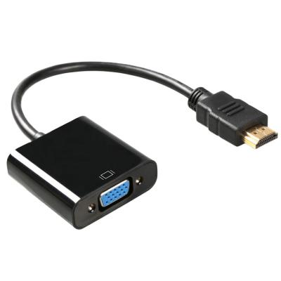 China COMPUTER Best Sell HDMI Male To Female VGA HD Convert Adapter Cable With Audio Interface Supply Power And Support HDCP for sale