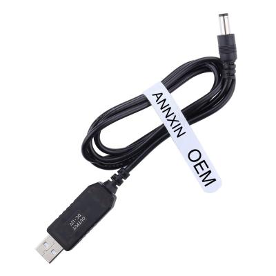 China Usb to DC Cable Usb to DC Power Cable Boost 5V Voltage to 12V DC Power Supply Charger Converter for sale