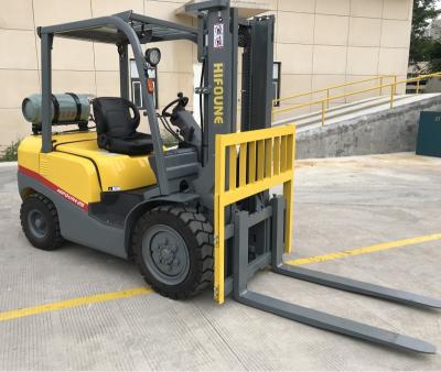 China Mini 2.5 Ton LPG Gas Forklift HIFOUNE LPG&Gasoline Forklift with Nissan K21 Engine for sale