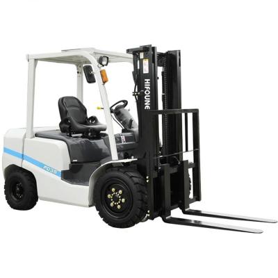 China 3.5 Ton HIFOUNE Diesel Forklift Truck truck  2760mm*1240mm*2140mm 4780kg for sale