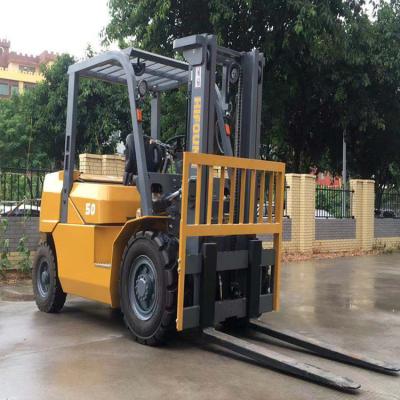 China High performance Diesel Powered Forklift HIFOUNE Forklift Truck 5ton With Japanese Engine for sale