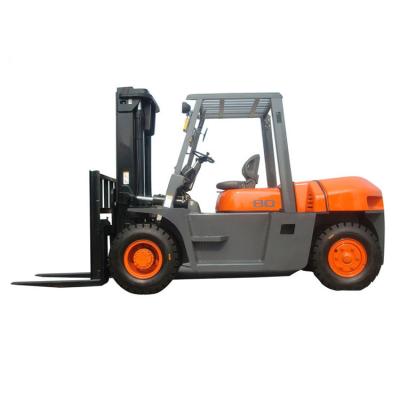 中国 Hifoune Diesel Powered Forklift FD80T Red 8 Ton Diesel Forklift 3740mm*1995mm*2625mm 販売のため