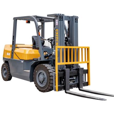 China Heavy Duty Truck New Forklift 5Ton diesel Forklift Hydraulic Fork Lift Forks hot selling for sale