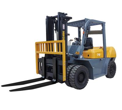 China Hifoune 7 Ton Diesel Engine Forklift Truck Warehouse Powerful Forklift for sale